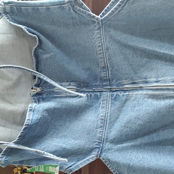 NWT denim mini dress - Picture 6 of 7